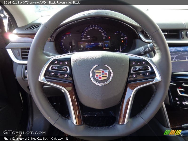 Black Raven / Jet Black 2014 Cadillac XTS Luxury AWD