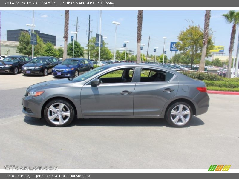 Polished Metal Metallic / Ebony 2014 Acura ILX 2.0L Premium