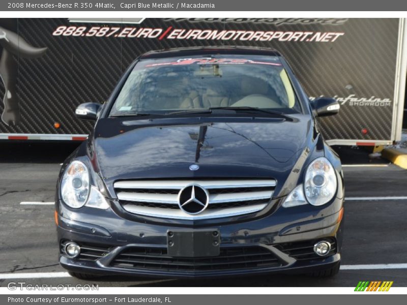 Capri Blue Metallic / Macadamia 2008 Mercedes-Benz R 350 4Matic