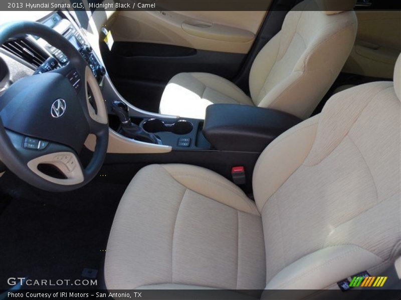 Midnight Black / Camel 2013 Hyundai Sonata GLS