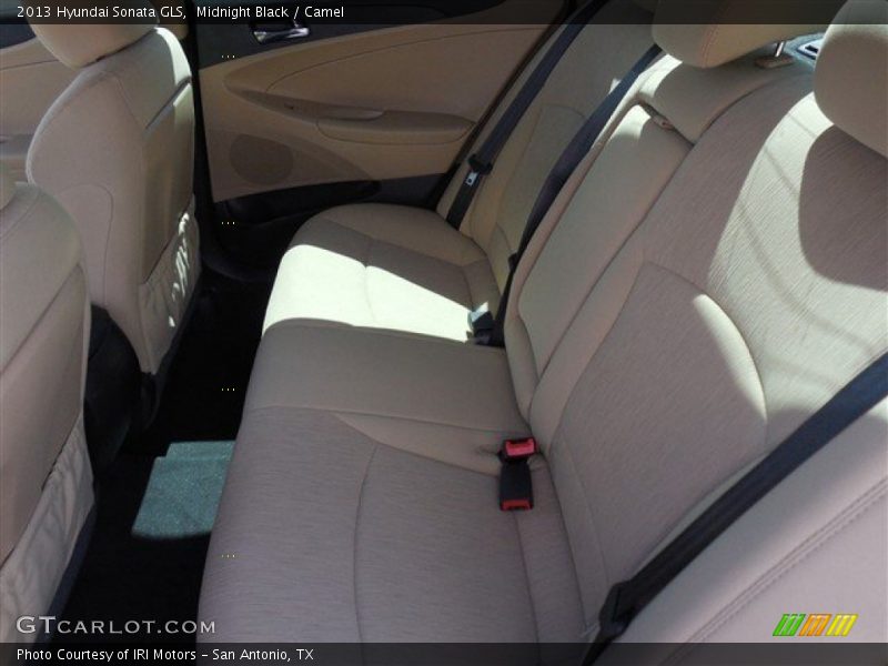 Midnight Black / Camel 2013 Hyundai Sonata GLS