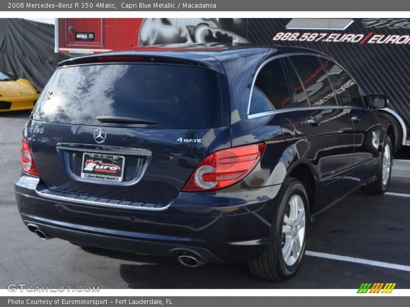 Capri Blue Metallic / Macadamia 2008 Mercedes-Benz R 350 4Matic