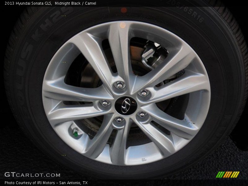 Midnight Black / Camel 2013 Hyundai Sonata GLS
