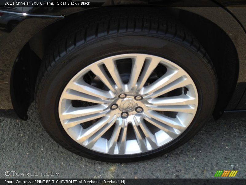Gloss Black / Black 2011 Chrysler 300 C Hemi
