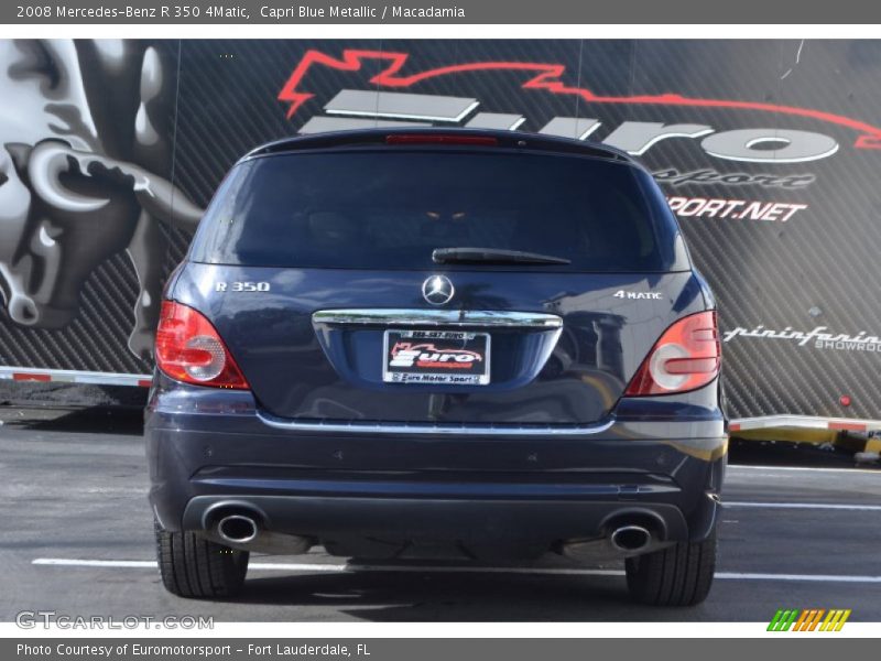 Capri Blue Metallic / Macadamia 2008 Mercedes-Benz R 350 4Matic