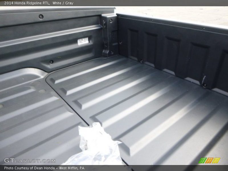 White / Gray 2014 Honda Ridgeline RTL