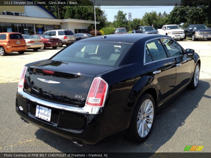Gloss Black / Black 2011 Chrysler 300 C Hemi