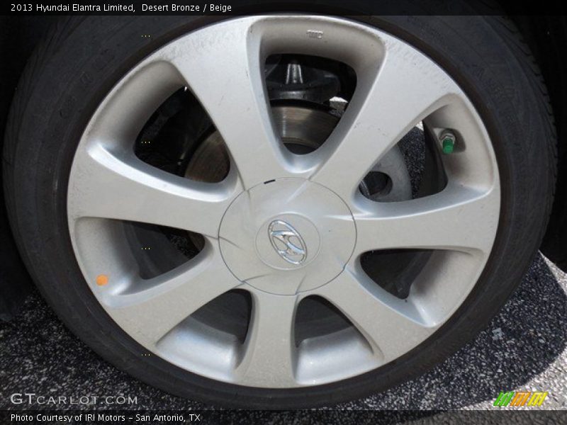 Desert Bronze / Beige 2013 Hyundai Elantra Limited
