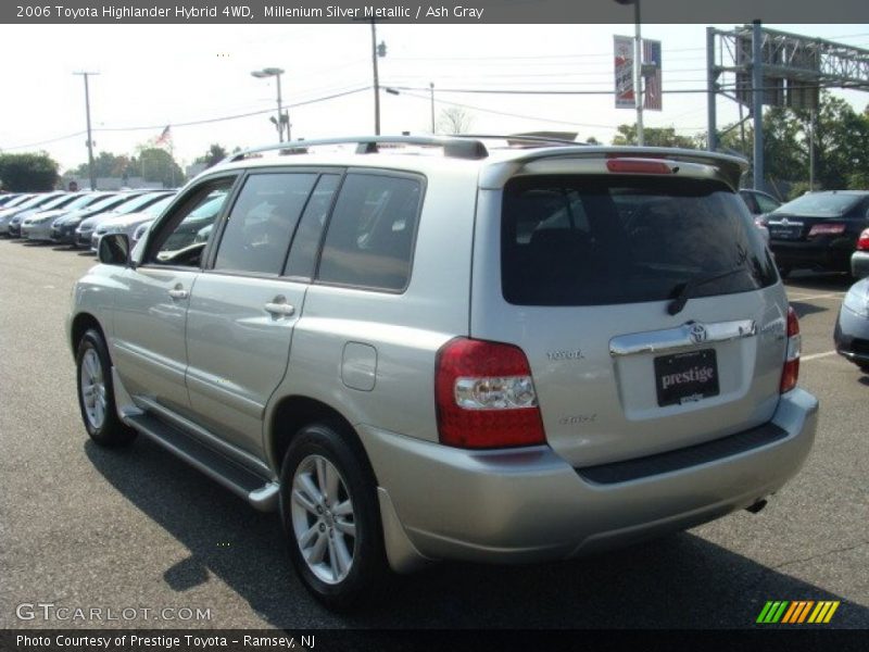 Millenium Silver Metallic / Ash Gray 2006 Toyota Highlander Hybrid 4WD