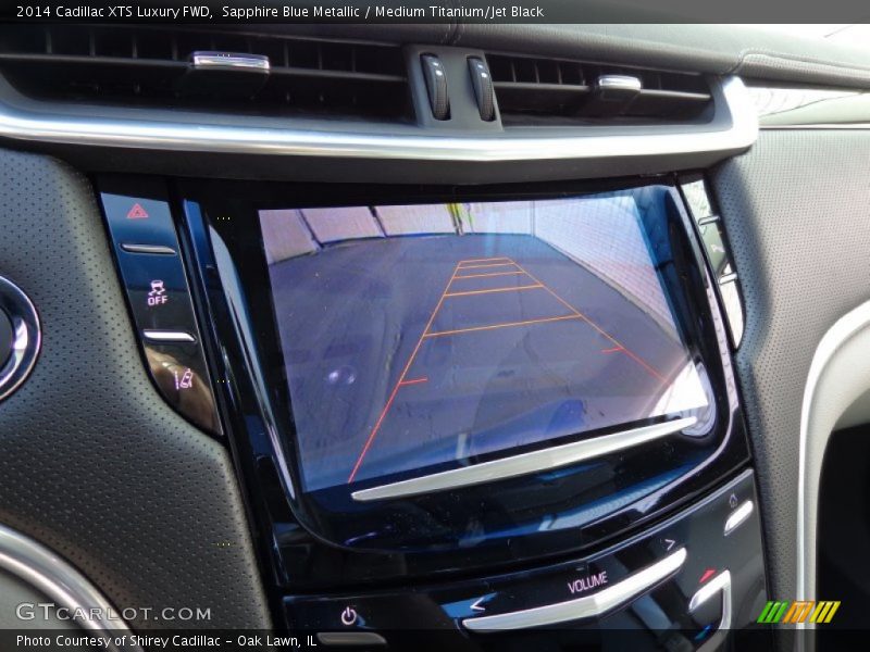 Sapphire Blue Metallic / Medium Titanium/Jet Black 2014 Cadillac XTS Luxury FWD