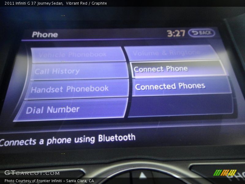 Vibrant Red / Graphite 2011 Infiniti G 37 Journey Sedan