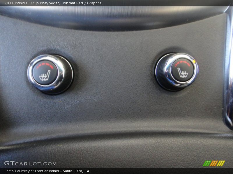 Vibrant Red / Graphite 2011 Infiniti G 37 Journey Sedan