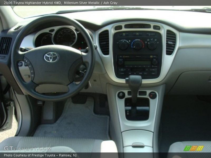 Millenium Silver Metallic / Ash Gray 2006 Toyota Highlander Hybrid 4WD