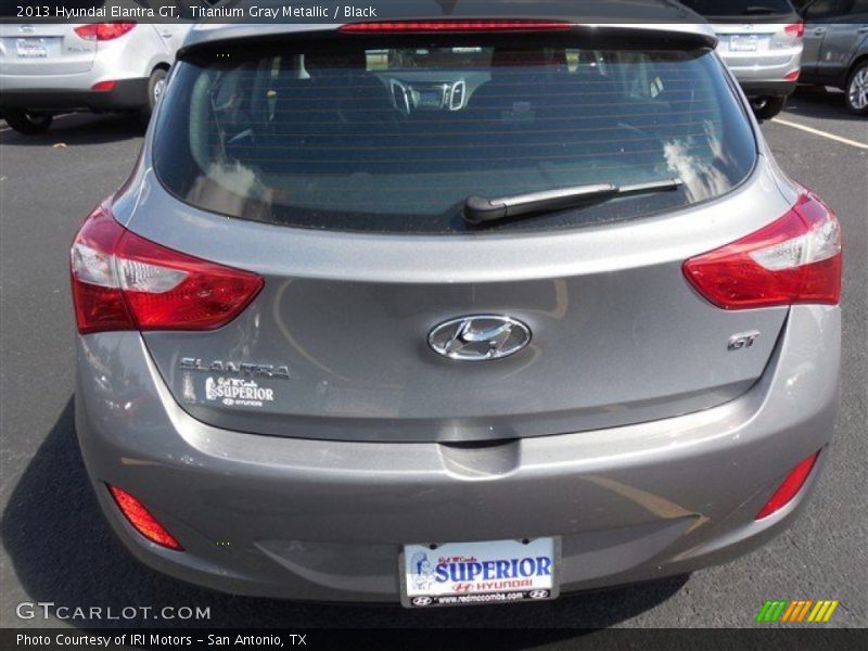 Titanium Gray Metallic / Black 2013 Hyundai Elantra GT