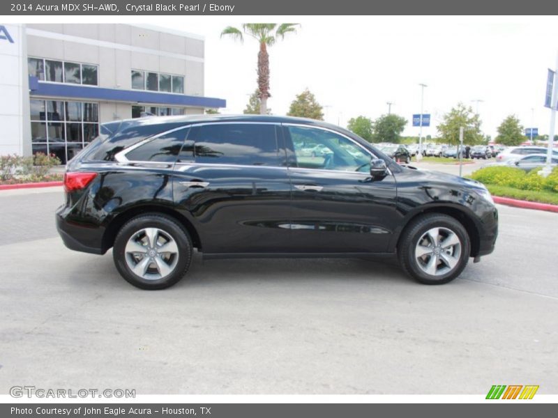 Crystal Black Pearl / Ebony 2014 Acura MDX SH-AWD