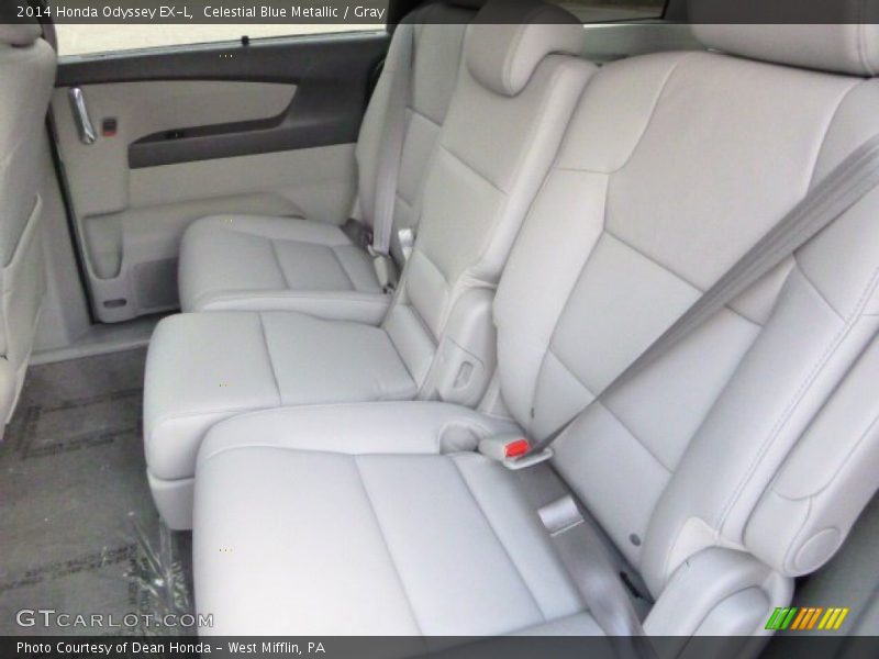 Celestial Blue Metallic / Gray 2014 Honda Odyssey EX-L