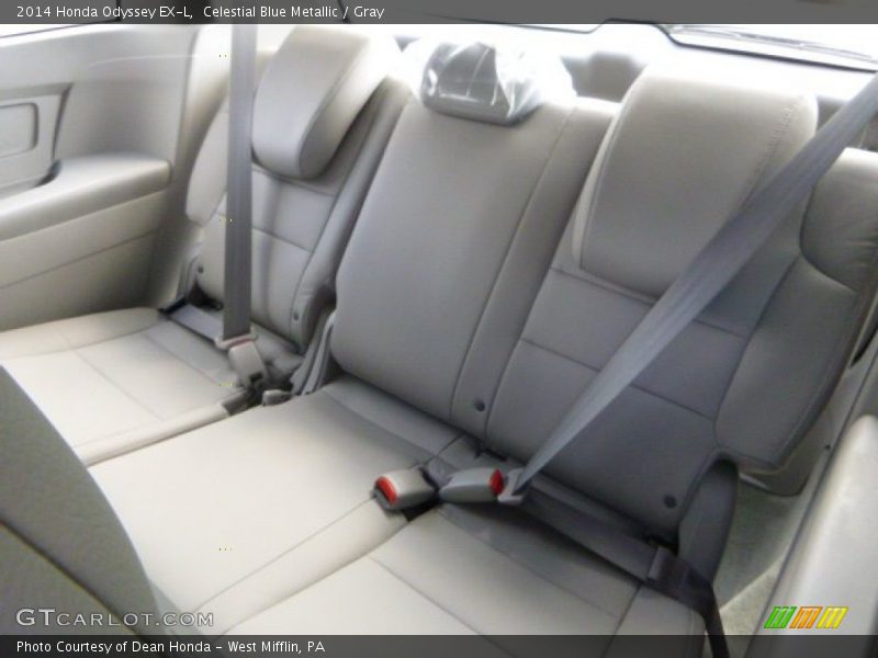 Celestial Blue Metallic / Gray 2014 Honda Odyssey EX-L