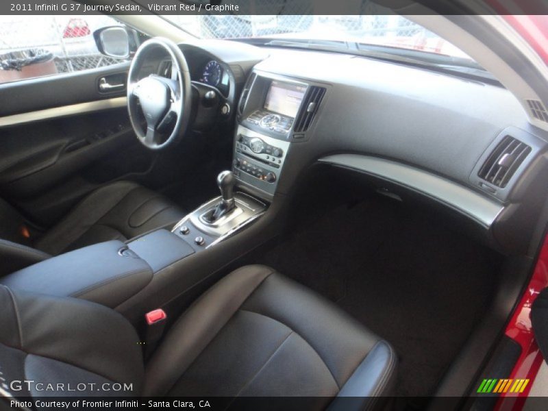 Vibrant Red / Graphite 2011 Infiniti G 37 Journey Sedan