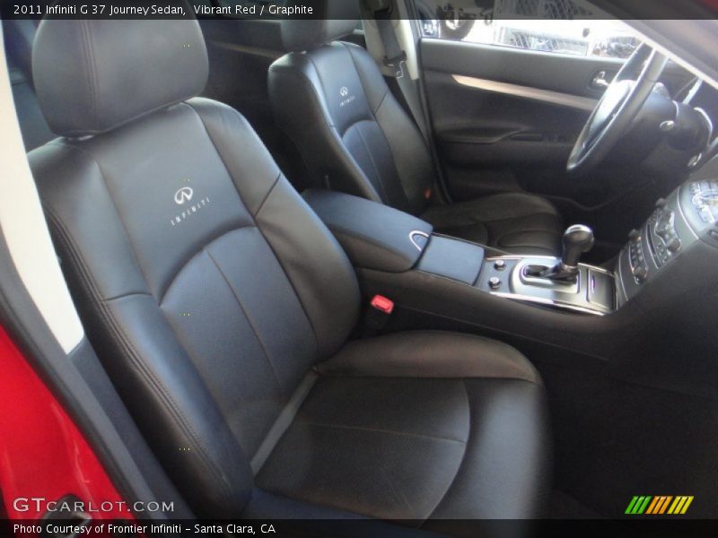 Vibrant Red / Graphite 2011 Infiniti G 37 Journey Sedan