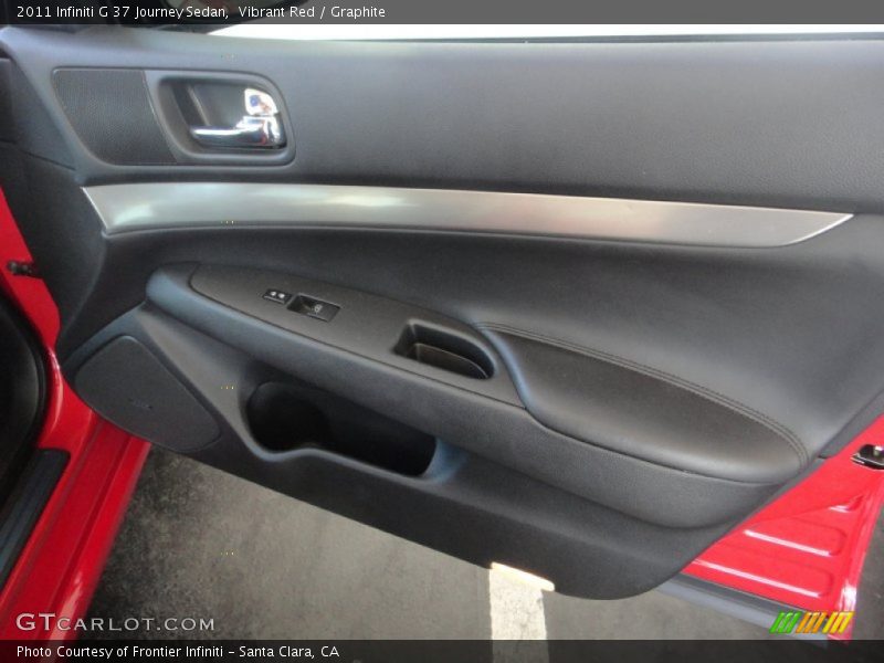Vibrant Red / Graphite 2011 Infiniti G 37 Journey Sedan