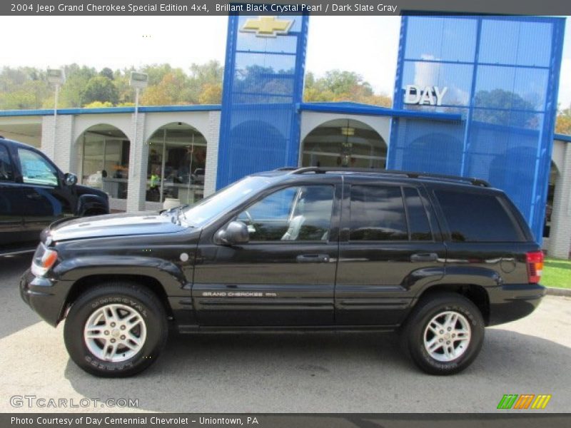 Brillant Black Crystal Pearl / Dark Slate Gray 2004 Jeep Grand Cherokee Special Edition 4x4