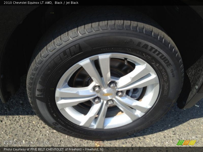 Black / Jet Black 2010 Chevrolet Equinox LT AWD