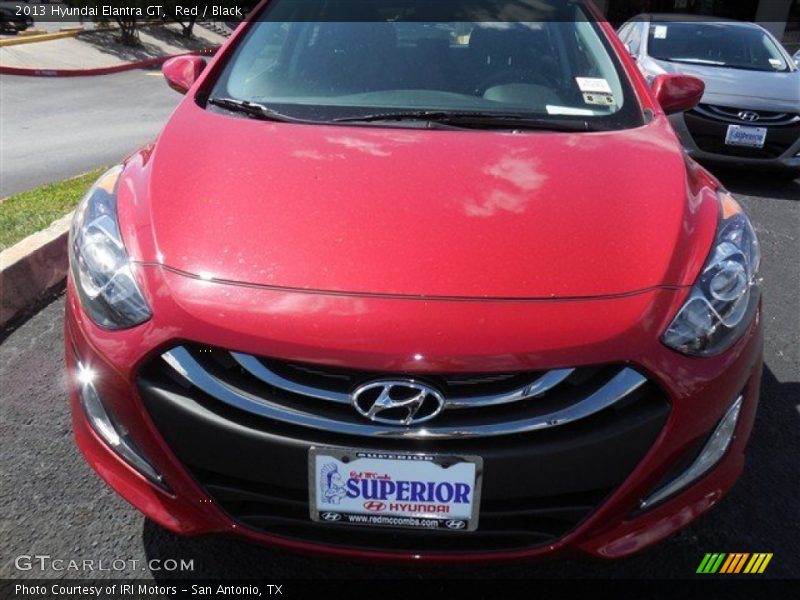 Red / Black 2013 Hyundai Elantra GT