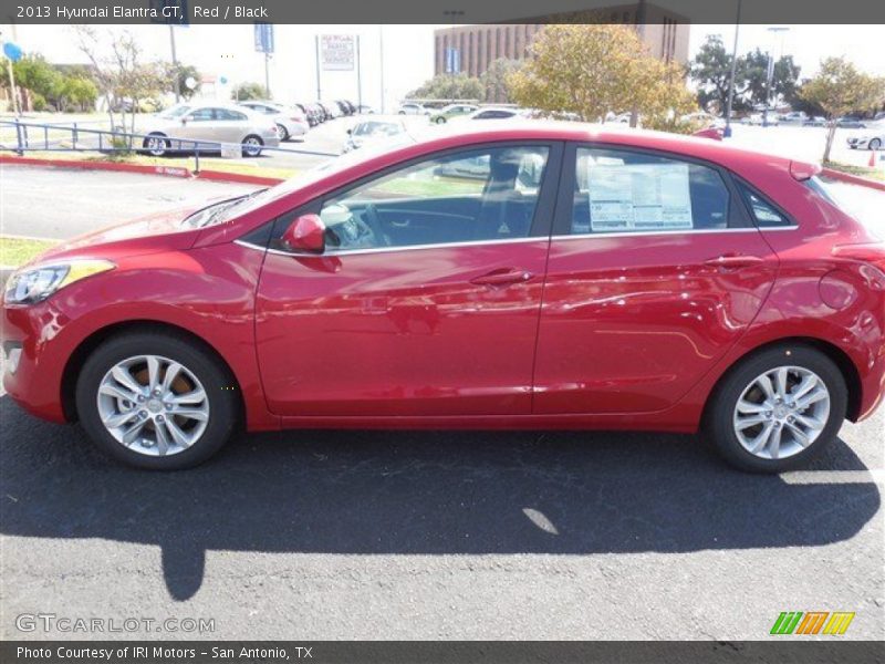 Red / Black 2013 Hyundai Elantra GT