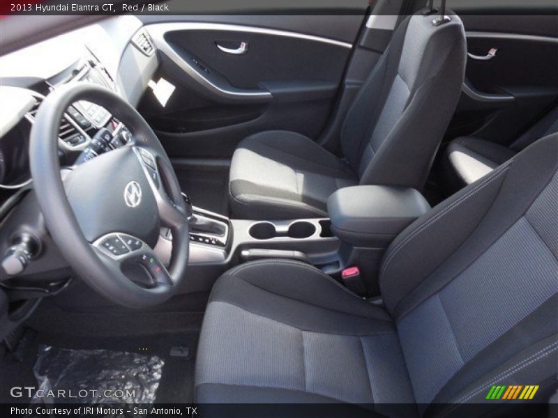 Red / Black 2013 Hyundai Elantra GT