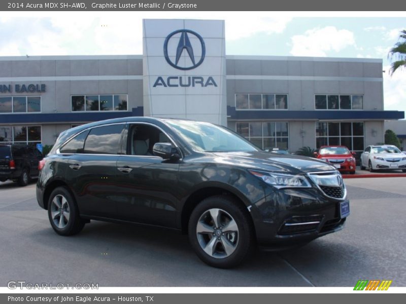 Graphite Luster Metallic / Graystone 2014 Acura MDX SH-AWD