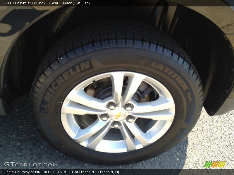 Black / Jet Black 2010 Chevrolet Equinox LT AWD