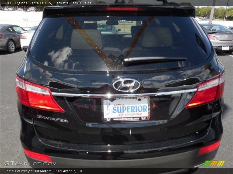 Becketts Black / Beige 2013 Hyundai Santa Fe GLS