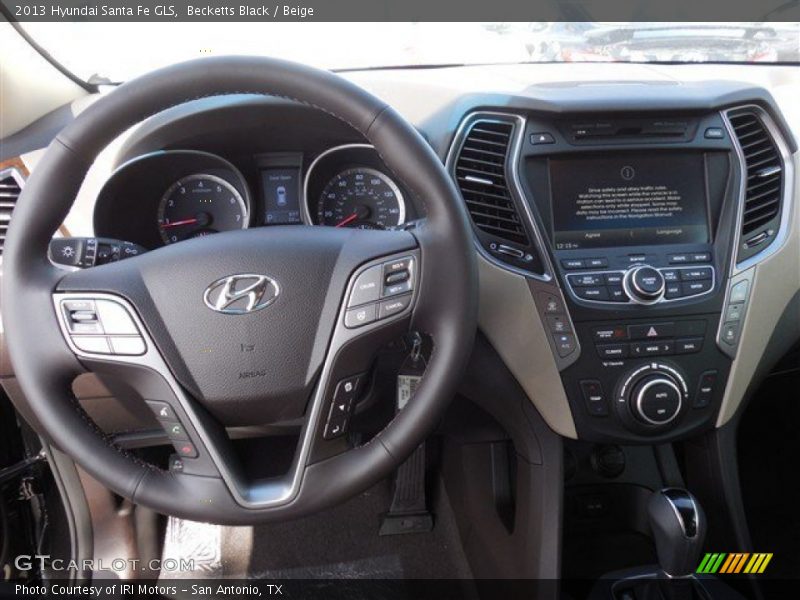 Becketts Black / Beige 2013 Hyundai Santa Fe GLS