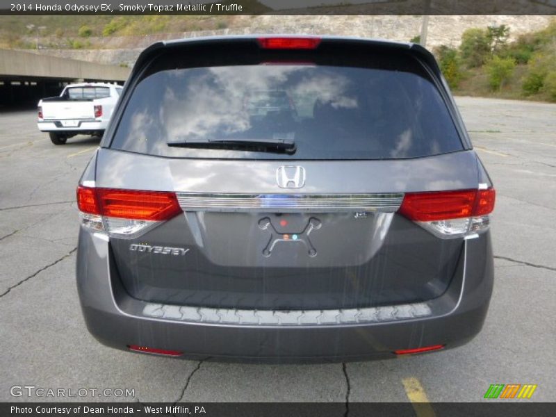 Smoky Topaz Metallic / Truffle 2014 Honda Odyssey EX