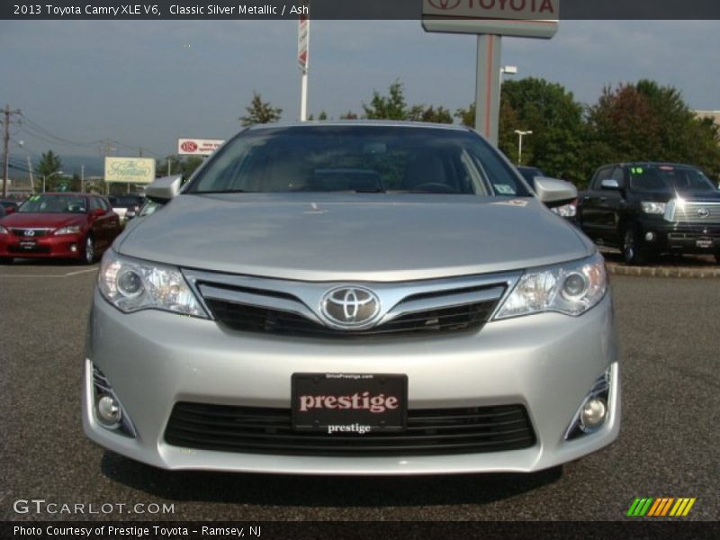 Classic Silver Metallic / Ash 2013 Toyota Camry XLE V6
