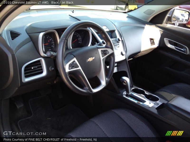 Black / Jet Black 2010 Chevrolet Equinox LT AWD