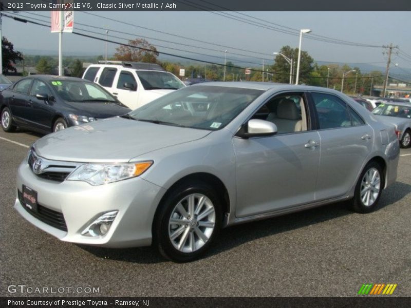 Classic Silver Metallic / Ash 2013 Toyota Camry XLE V6