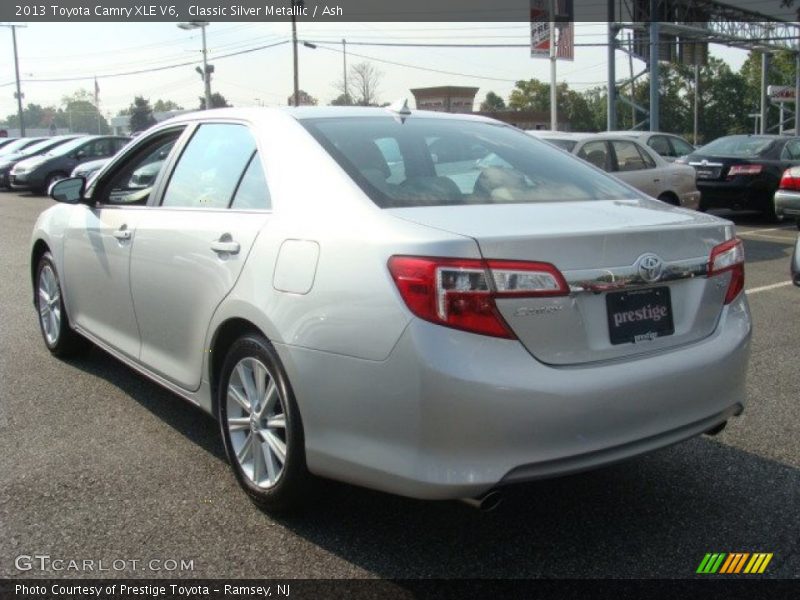 Classic Silver Metallic / Ash 2013 Toyota Camry XLE V6