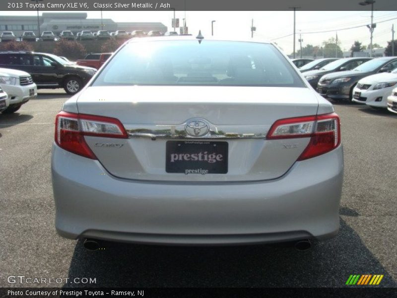 Classic Silver Metallic / Ash 2013 Toyota Camry XLE V6