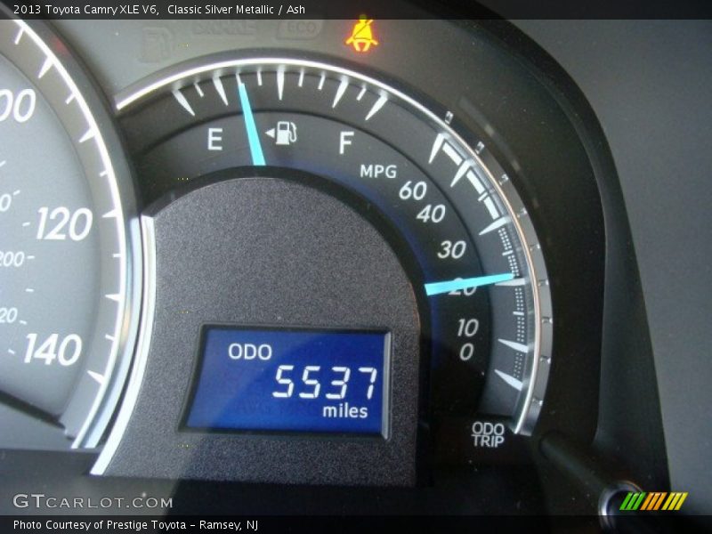 Classic Silver Metallic / Ash 2013 Toyota Camry XLE V6