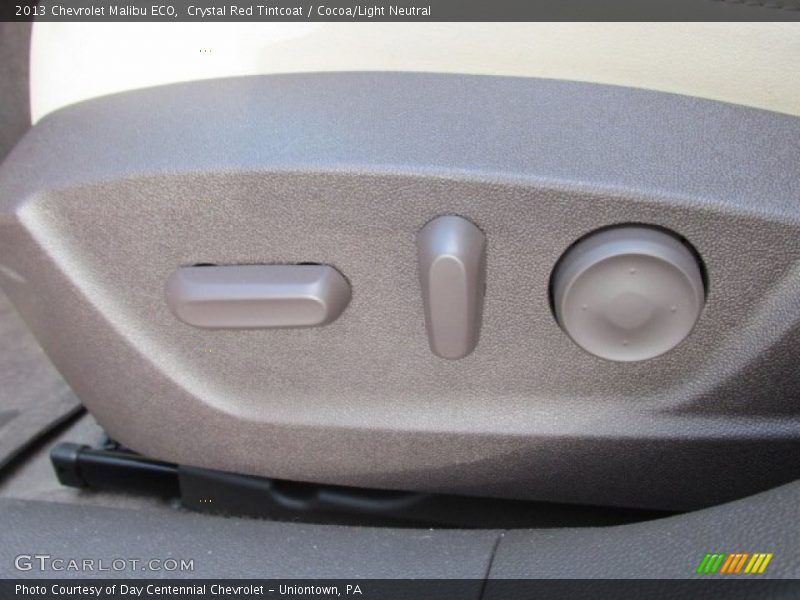 Crystal Red Tintcoat / Cocoa/Light Neutral 2013 Chevrolet Malibu ECO