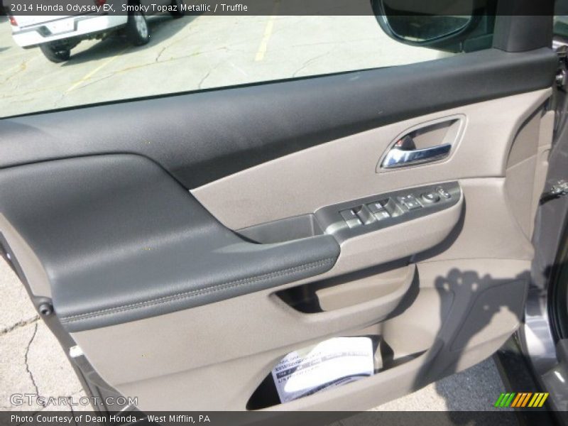 Smoky Topaz Metallic / Truffle 2014 Honda Odyssey EX
