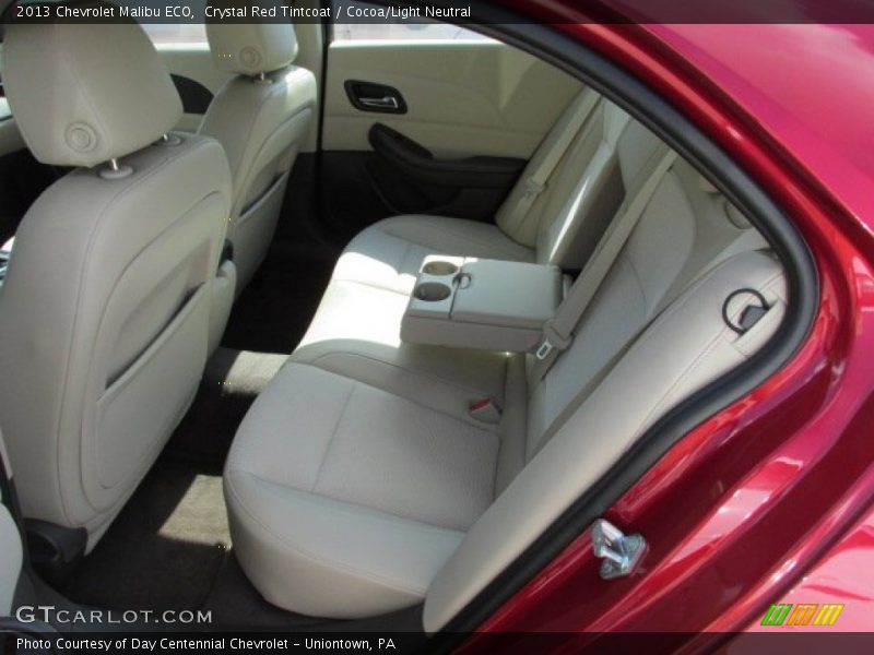 Crystal Red Tintcoat / Cocoa/Light Neutral 2013 Chevrolet Malibu ECO