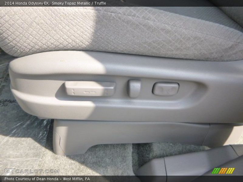 Smoky Topaz Metallic / Truffle 2014 Honda Odyssey EX