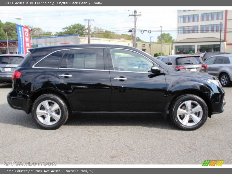Crystal Black Pearl / Ebony 2011 Acura MDX Technology