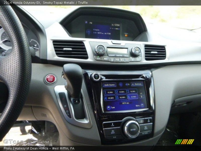 Smoky Topaz Metallic / Truffle 2014 Honda Odyssey EX