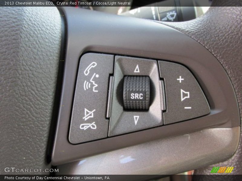 Crystal Red Tintcoat / Cocoa/Light Neutral 2013 Chevrolet Malibu ECO