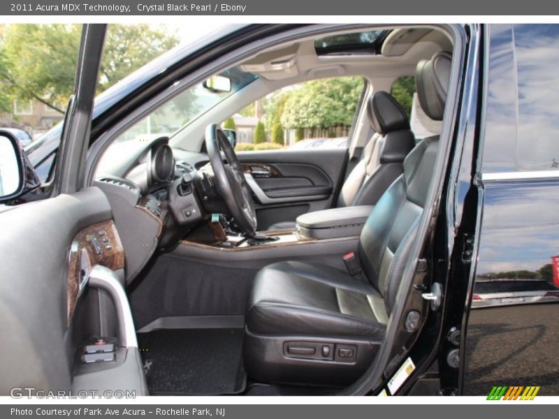 Crystal Black Pearl / Ebony 2011 Acura MDX Technology