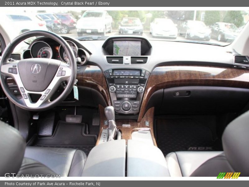 Crystal Black Pearl / Ebony 2011 Acura MDX Technology