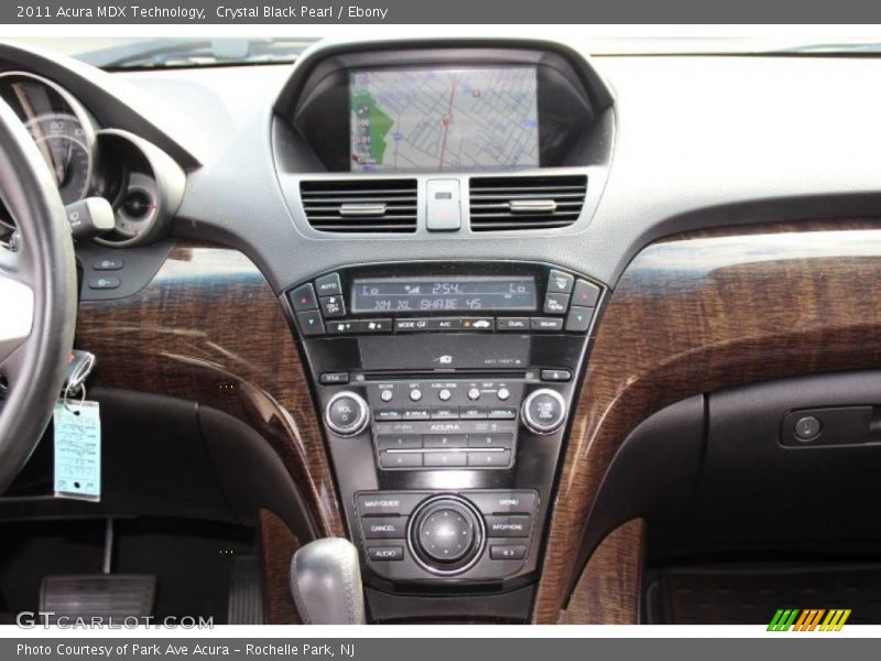 Crystal Black Pearl / Ebony 2011 Acura MDX Technology
